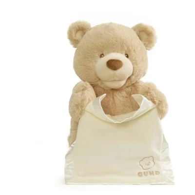 Imagen de GUND Peek A Boo Teddy Bear Plush, Animated Stuffed Animal for Babies and Newborns, 11.5&quot;