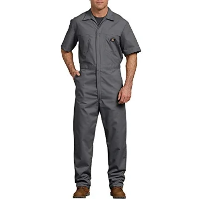 Imagen de Dickies Overol de manga corta para hombre Corta.1 1 x 1, gris, S corto