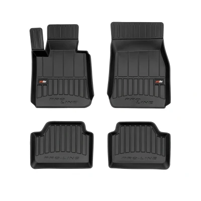 Imagen de FROGUM 3D407794 Juego de alfombrillas suelo Caucho delante y detrás 4 negro Adaptado BMW: 1 Hatchback