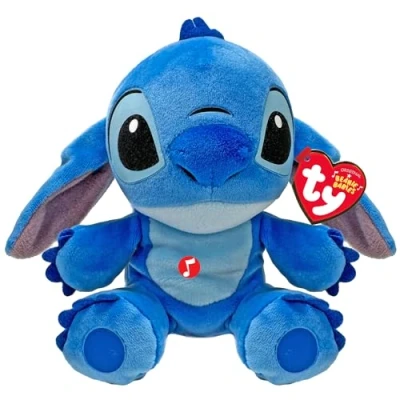 Imagen de Ty Disney Beanies Stitch Peluche de para niños y bebés, Coleccionable