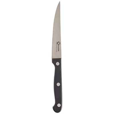 Imagen de Metaltex PROFESSIONAL Cuchillo CHULETERO con Mango Baquelita color Negro. Hoja 10 cms