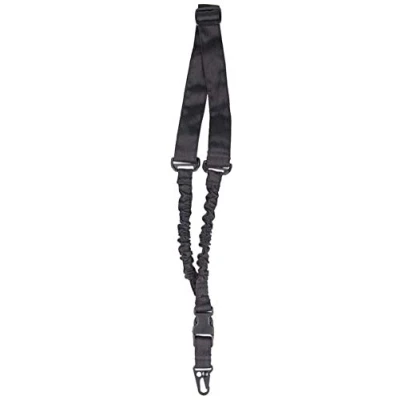 Imagen de Mil Tec Correa básica con Bungee de 1 Punto (Negro)