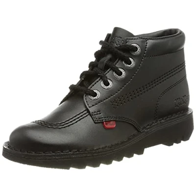 Imagen de Kickers Kick Hi Core Botines Mujer, Negro (BLACK/BLACK), EU 40