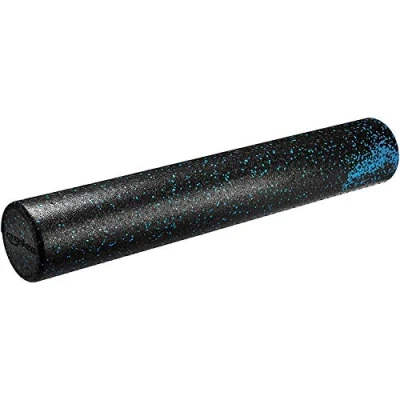 Imagen de Amazon Basics Rodillo de espuma alta densidad, Azul jaspeado 90 cm