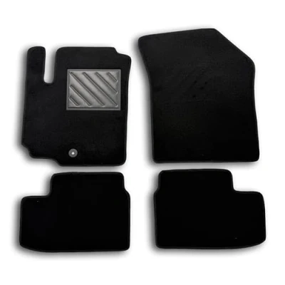 Imagen de Alfombrillas para Opel Agila B 2008 2015 a Medida, Antideslizantes, talonera de Goma Reforzada, Botones fijación
