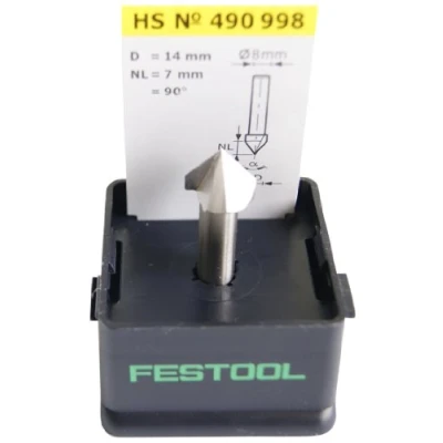 Imagen de Festool fresa para ranuras en v hs s8 d14/7/90