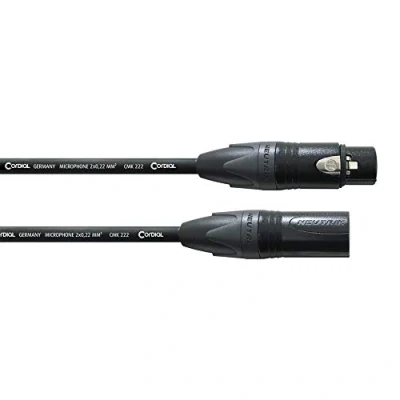 Imagen de CORDIAL Cable micro XLR 2,5 m Microfono Select simétrico Standard