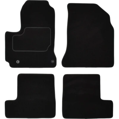 Imagen de MAMMOOTH A041 TOY330 PRM 01 Juego de alfombrillas suelo textil delante y detrás 4 negro TOYOTA: RAV4 III SUV