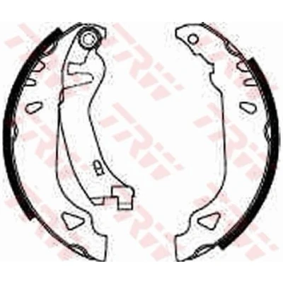 Imagen de TRW GS8269 Zapatas de Freno 180 32 BENDIX FIAT: Punto I Hatchback, Tipo Uno LANCIA: Y, Y10