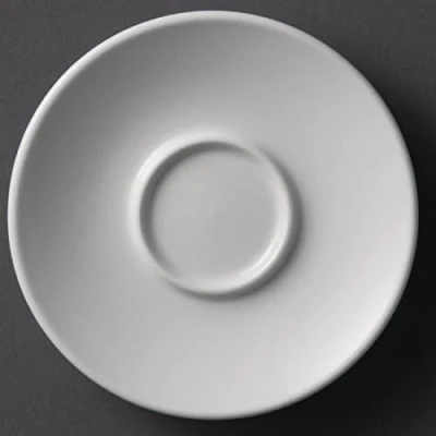 Imagen de Nextday Catering Y112 Juego de tazas y platillos, color blanco
