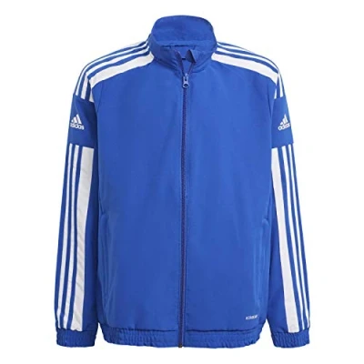 Imagen de adidas Performance Squadra Chaqueta de entrenamiento para niños, Talla: 164, Blau