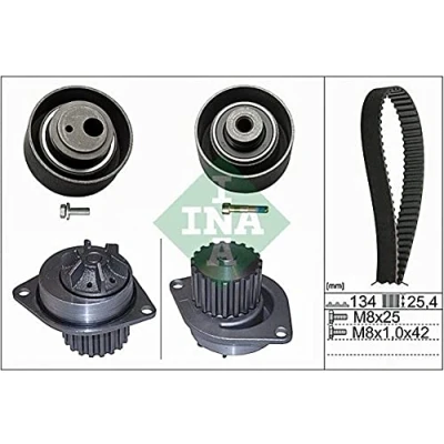 Imagen de INA 530 0055 30 bomba de agua + Kit Distribucion con CITROËN: Saxo Hatchback, PEUGEOT: 106 II Hatchback