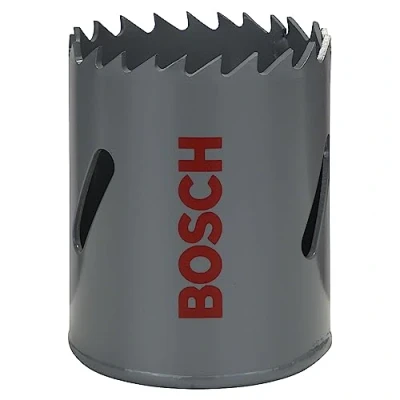 Imagen de Bosch Professional 1x Sierra de corona HSS bimetálica para corte suave (en distintos materiales, Ø 41 mm, accesorios taladro)