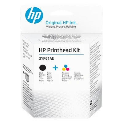 Imagen de HP 3YP61AE cabezal de impresión negro + colores