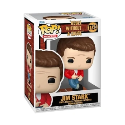 Imagen de Funko Pop! Movies: RWAC Jim Stark Rebel Without a Cause Figura de Vinilo Coleccionable Idea Regalo Mercancia Oficial Juguetes para Niños y Adultos Movies Fans