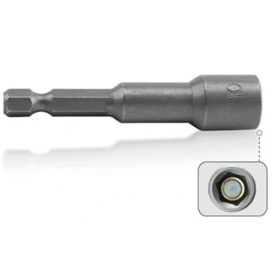 Imagen de Punta destornillador hexagonal STECKNUSS TOPTUL 1/4 &quot; 13 mm 65mm magnetisiert