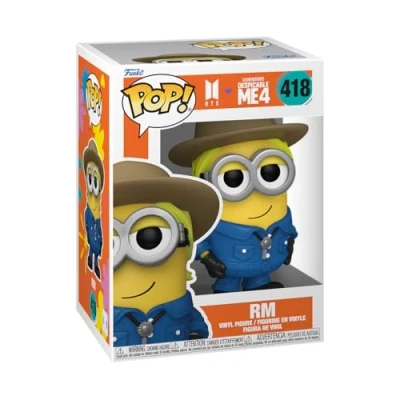 Imagen de Figura Funko Pop Minions X BTS: RM, Vinilo, 10 cm