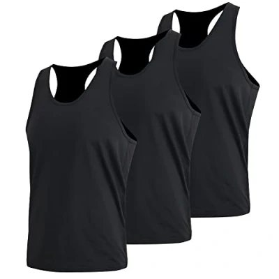Imagen de MEETWEE Camiseta Tirantes para Hombre, Camisetas Sin Manga Fitness Tank Top Gym T Shirt Running Deportes
