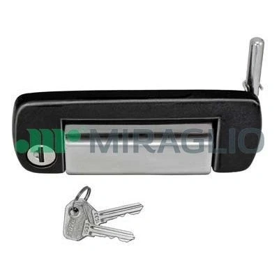 Imagen de MIRAGLIO 80/145B Manecilla de Puerta derecha, izquierda negro