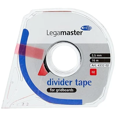 Imagen de Legamaster Cinta adhesiva para pizarras de planificación, color rojo