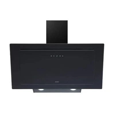 Imagen de INFINITON CMPTRAL A93N Campana Extractora T Invertida Perimetral Acabado Cristal Black Potencia 600m3/h Touch Panel Luces LED Ancho 90 cm