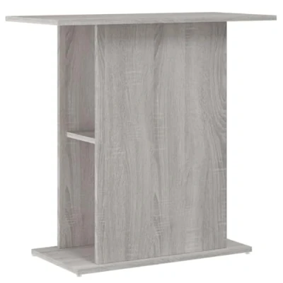 Imagen de vidaXL Soporte de Acuario Madera ingeniería Gris Sonoma 75x36x72,5 cm