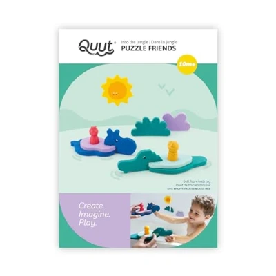 Imagen de Quut opia Puzzle de amigos, multicolor, talla única (en la selva)