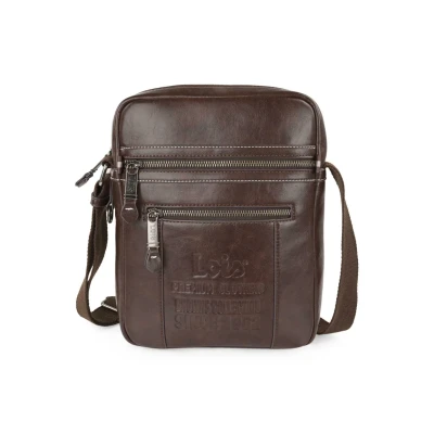 Imagen de Lois Bolso Hombre elegante y funcional Bolsitos para resistentes modernos Bolsos estilo casual, ideales el día a día, Marron
