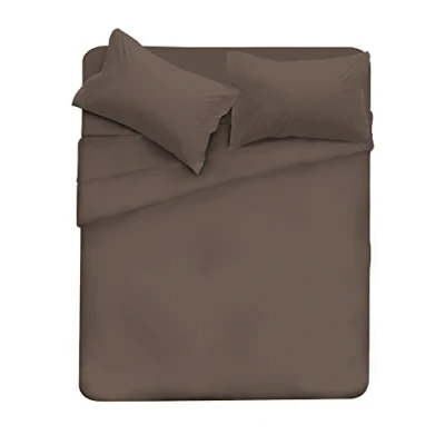 Imagen de Juego MAX Color Ropa de Cama, Marrón, Doble