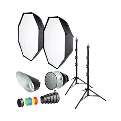 Imagen de Set De Accesorios Y Modificadores Flash Estudio Bresser