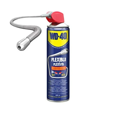 Imagen de WD 40 34688, Producto Multiuso Flexible Spray Llega Donde Otros no Llegan, 400 ml