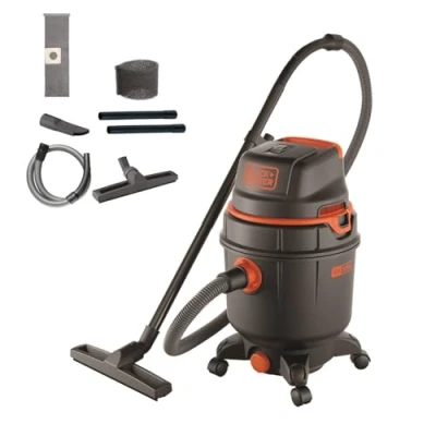 Imagen de Black+Decker Aspirador Multiuso BXVC30PDE de sólidos y líquidos (1600 W, 30 l)