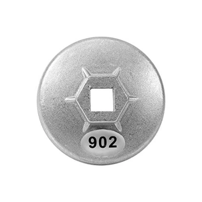 Imagen de Herramienta de toma extracción Tapa filtro aceite, 67mm 14 Flauta aluminio Llave aceite Cartucho coche