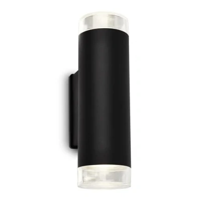 Imagen de Briloner Upner LED aplique de exterior, downlight LED, negro