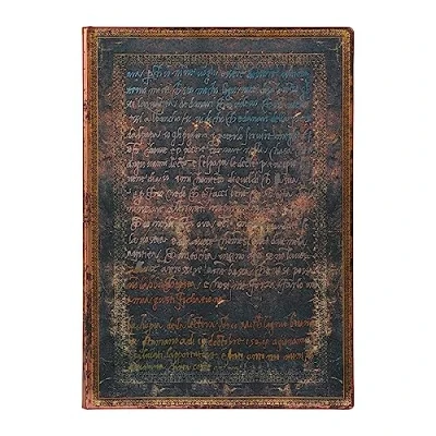 Imagen de Michelangelo, Handwriting (Embellished Manuscripts Collection) Midi Lined Softcover Flexi Journal (Elastic Band Closure)