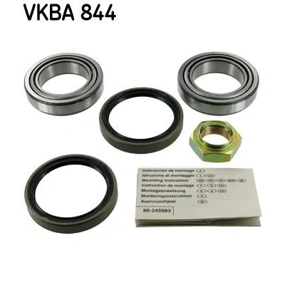 Imagen de SKF VKBA 844 Juego de cojinete rueda con anillo retención 80 CITROËN: C25 Furgón, Camión plataforma/Chasis