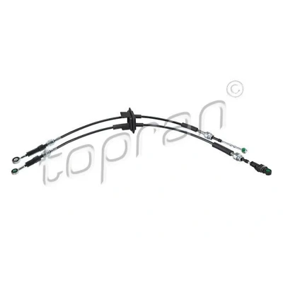 Imagen de TOPRAN 305 387 cable de accionamiento, caja cambios con tubo protección norauto, oscaro, mister auto