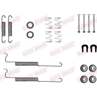 Imagen de QUICK BRAKE 105 0049 Juego de accesorios, zapatas freno CHEVROLET: Aveo Hatchback