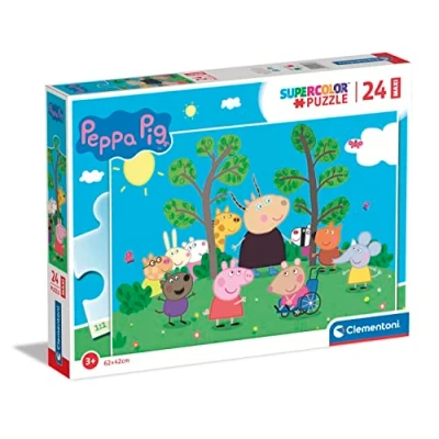 Imagen de Clementoni Puzzle Infantil 24 Maxi Piezas Grandes Peppa Pig Desde 3 años (24237)