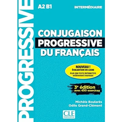 Imagen de Conjugaison Progressive Du Français Niveau Intermediare Livre + Cd