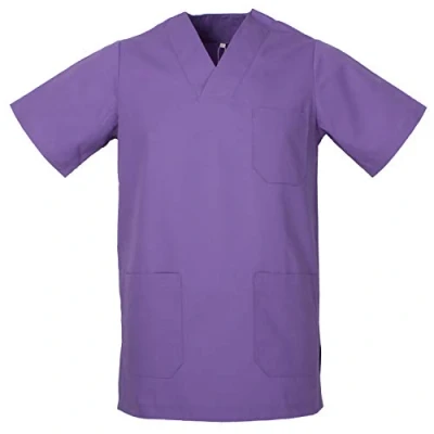 Imagen de MISEMIYA Casaca Unisex MÉDICO Enfermera Uniforme Limpieza Laboral ESTÉTICA Dentista Veterinaria Sanitario HOSTELERÍA Ref.817 XS, Lila