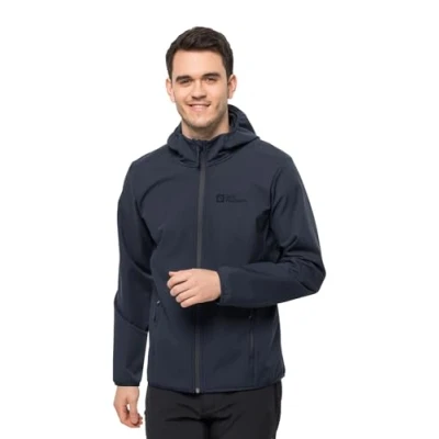 Imagen de Jack Wolfskin Bornberg Hoody M Chaqueta, Hombre, Negro0, L