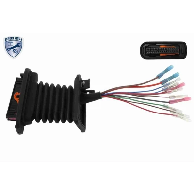 Imagen de VEMO EXPERT KITS + V10 83 0078 Kit de reparación cables Delante, derecha, Puerta vehículo, izquierda con empalmador apriete fuelle