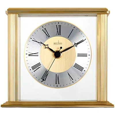 Imagen de Acctim 36248 Hamilton Reloj de Mesa, Color latón