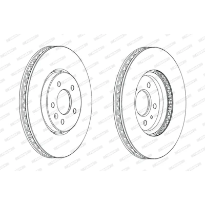 Imagen de FERODO PREMIER DDF2191C 1 Disco de freno 321 30 5 ventilado revestido sin tornillos OPEL: Zafira C Tourer, Astra J GTC, Hatchback