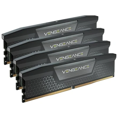 Imagen de CORSAIR VENGEANCE DDR5 64GB (4x16GB) 6000MHz CL36 AMD EXPO Intel XMP iCUE Memoria de Ordenador Compatible Gris (CMK64GX5M4B6000Z36)