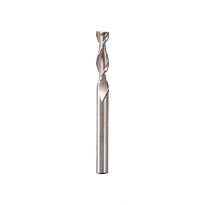 Imagen de fresa de Fresa, Akozon 1 PC 2 flauta HSS y aluminio Broca CNC extremo extendido 6 mm extra largo