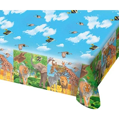 Imagen de Folat Mantel Safari Party 180 x 130 cm