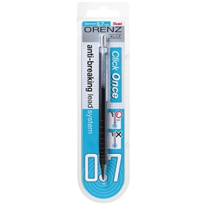 Imagen de Pentel XPP507 AX 0,7 mm de grosor trazo, 100% inastillable en blíster, negro