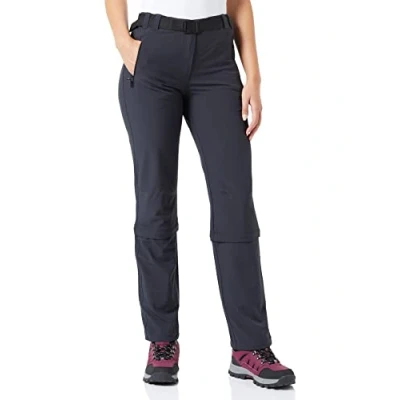 Imagen de CMP Pantalón convertible para mujer, gris (antracita), D46